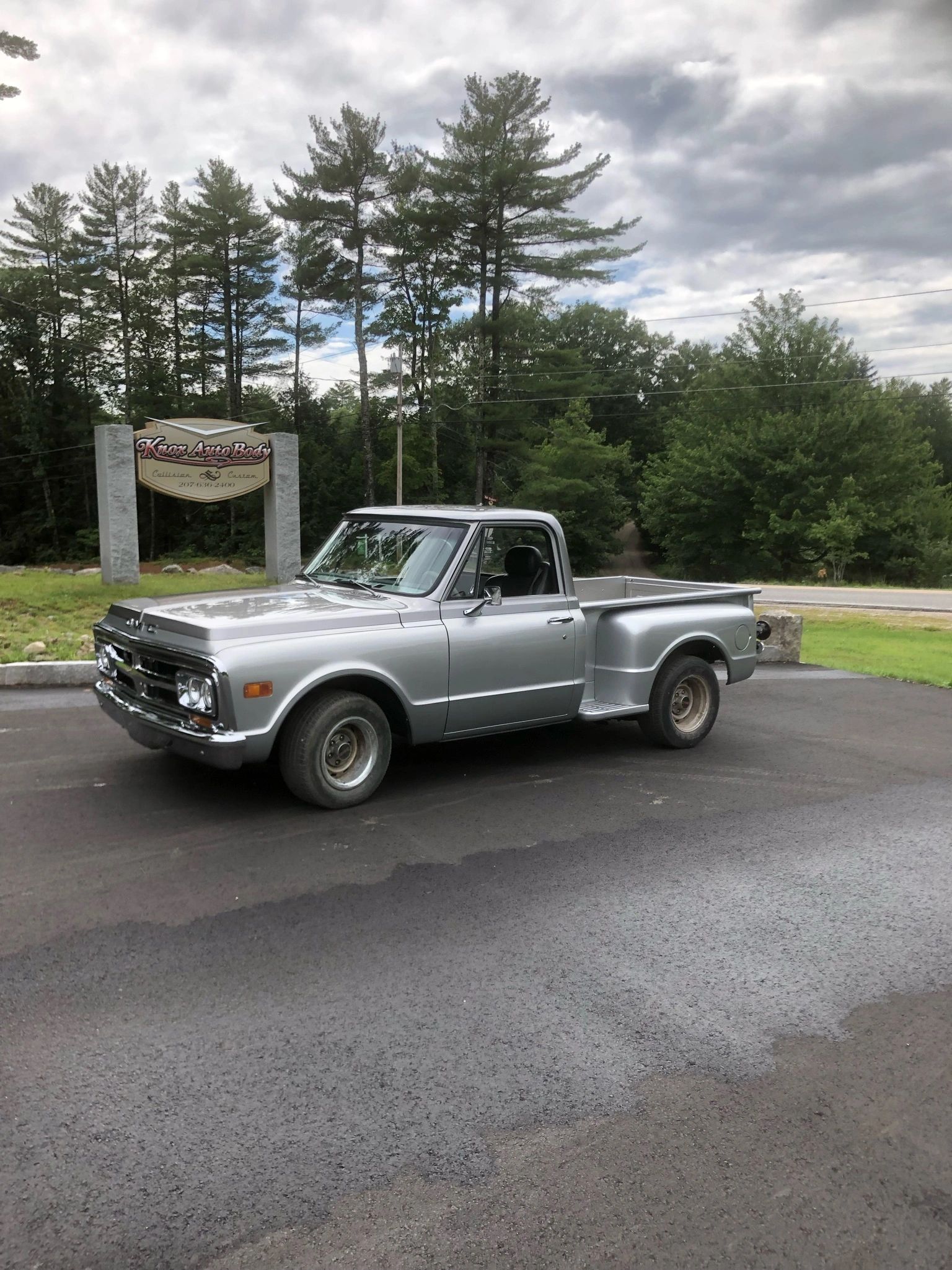 Award-winning 1969 GMC pickup truck